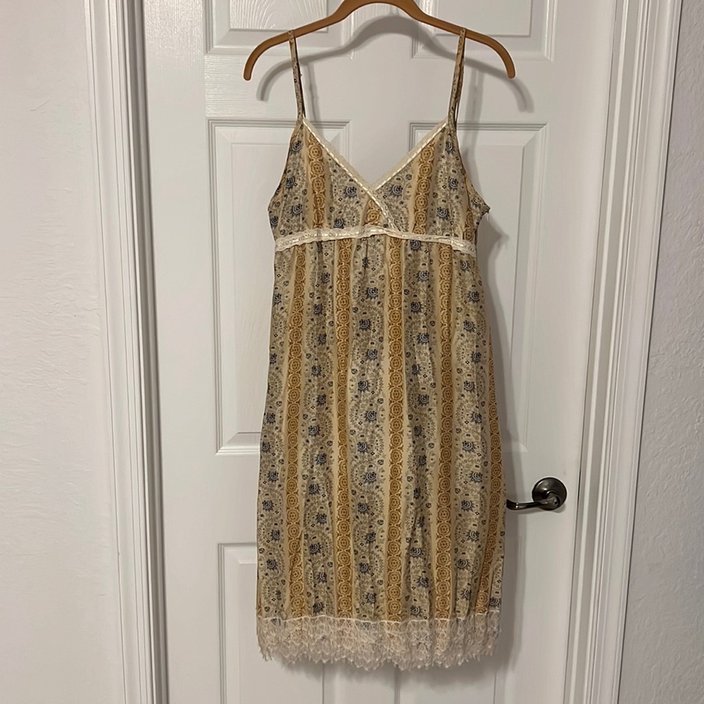 Pure silk gorgeous spaghetti strap dress